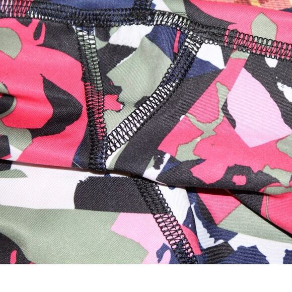 Lululemon Blooming Pixie Leggings Abstract Print Women Size 10 - Picture 4 of 5